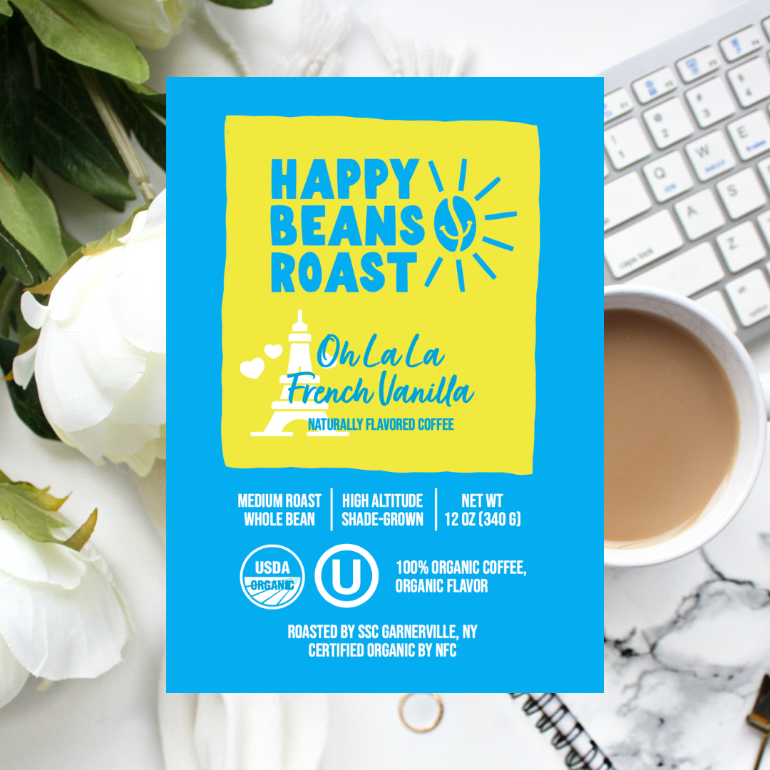Happy Beans Roast Ooh La La French Vanilla Coffee (12 oz.)