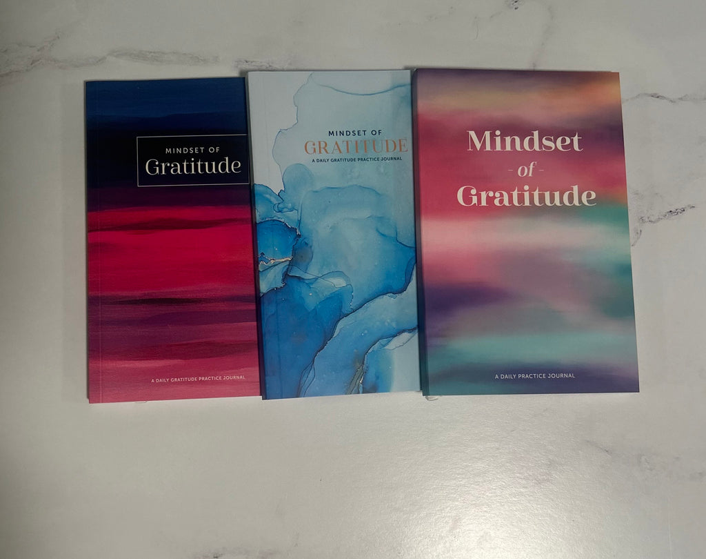 Set of Three Gratitude Journals
