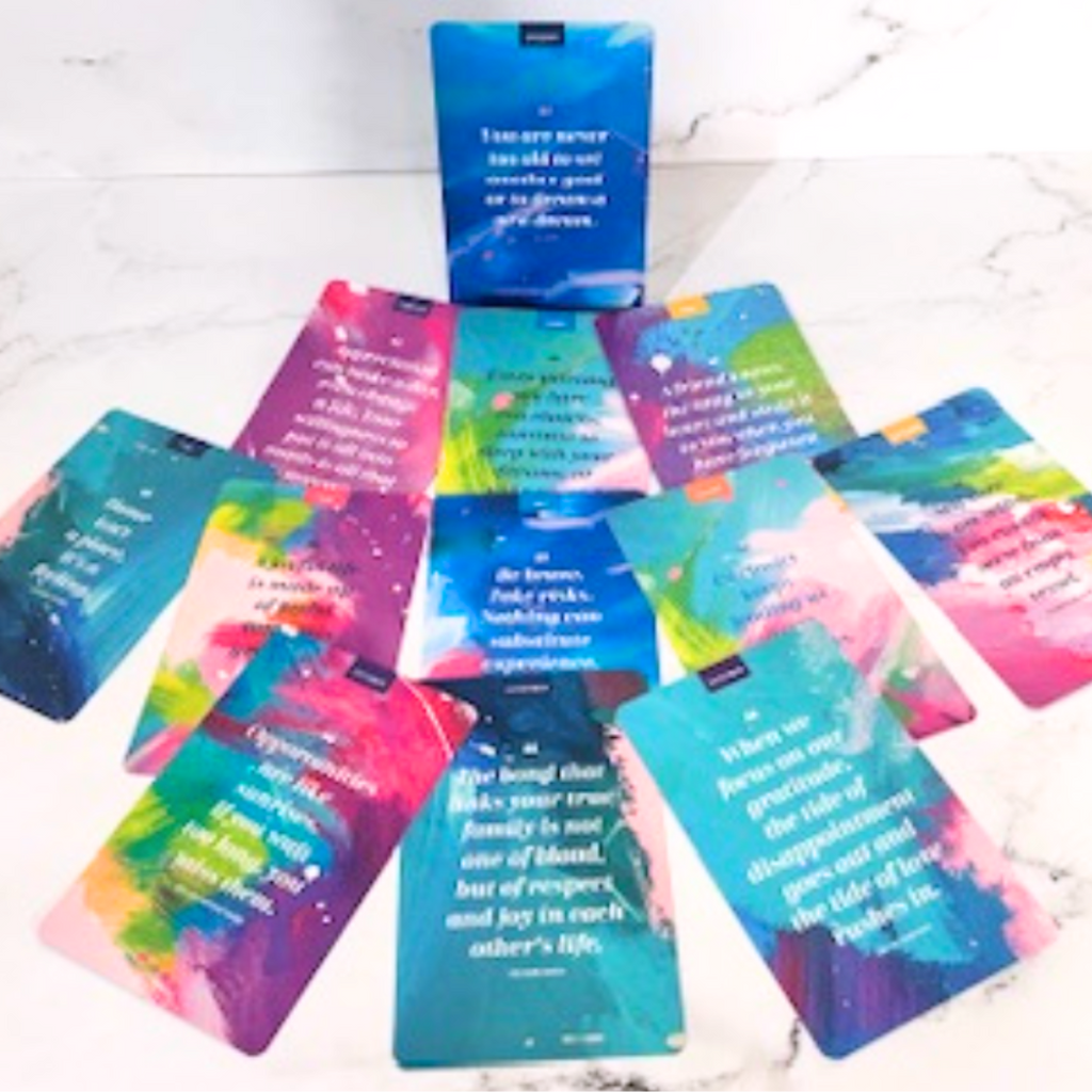 12 Month Motivational Cards
