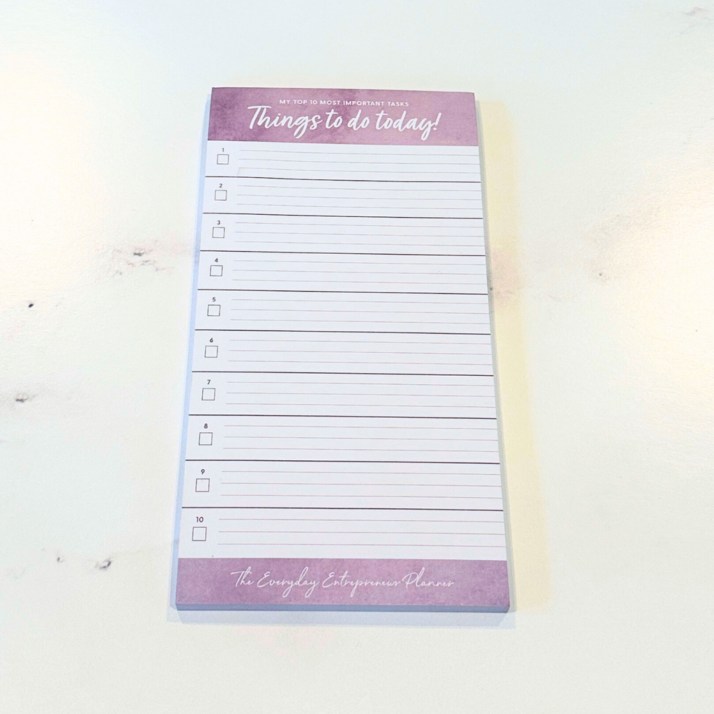 Things To-Do Today Notepads (Set of 2)