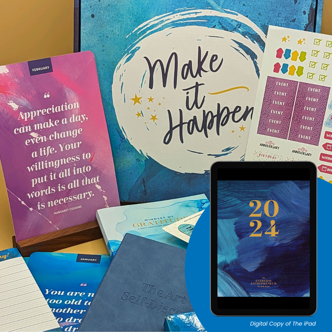 The Everything I Need to Succeed Bundle Plus TWO Planners- Buy One Bundle Get TWO Planners Free